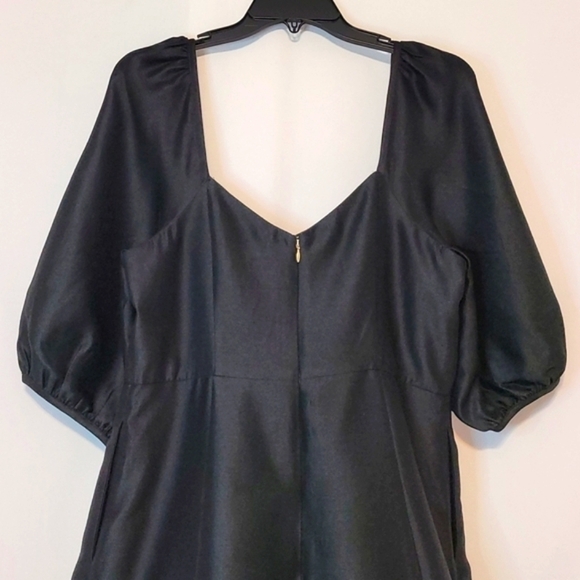 DRAPER James Black Silk Blend June Dress - Picture 8 of 16